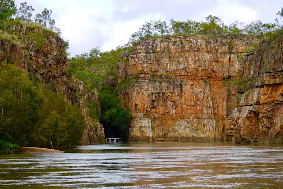 Katherine Gorge Bootstour - Steilwände der 2. Katherine Gorge - Nitmiluk National Park - Northern Territory