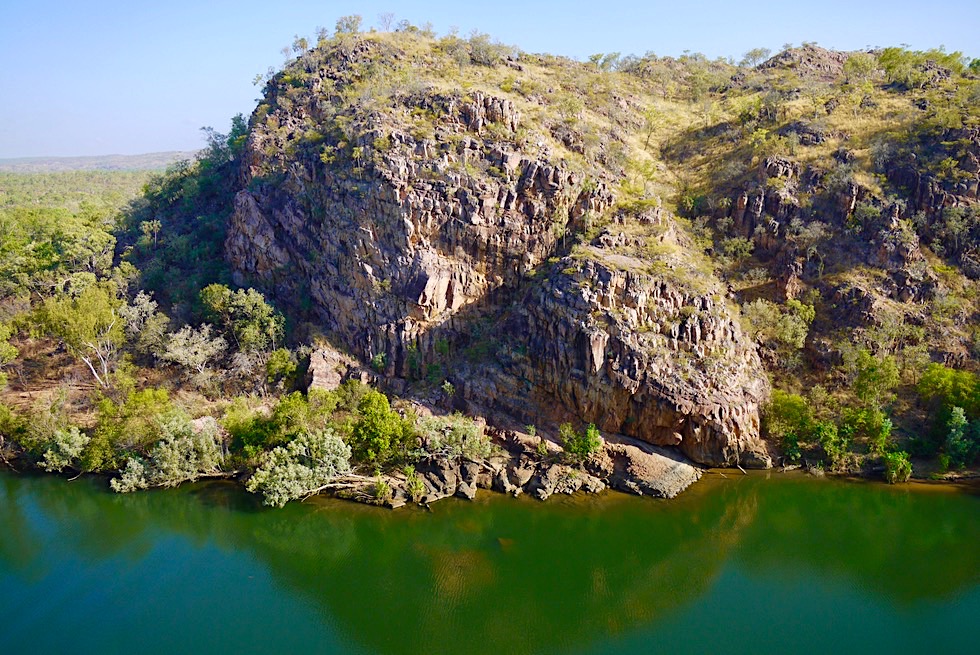 Katherine Gorge Wanderung - Baruwei Loop Walk: Ausblick Felsen - Nitmiluk NP - Northern Territory