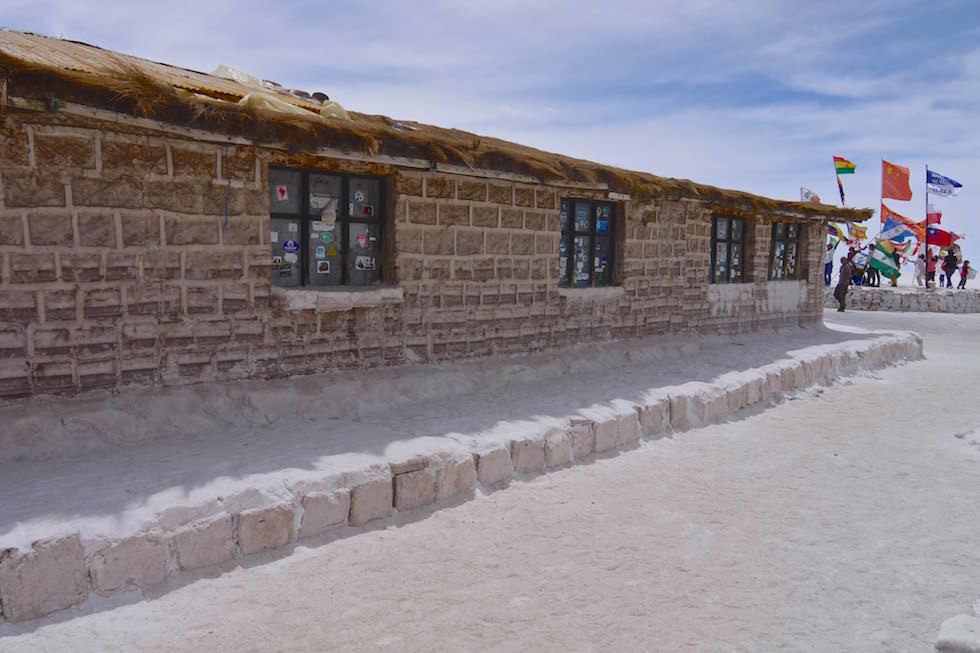 Salar de Uyuni Bolivien - Salzhotel Playa Blanca