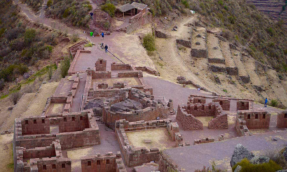 Pisac: eindrucksvolle Tempelanlage im Valle Sagrado - Highlights im Heiligen Tal bei Cusco - Peru