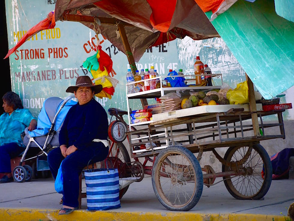 Straßenverkauf - Curahuasi Peru
