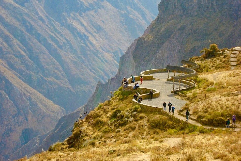 Colca Canon: Aussichtspunkt Kreuz des Kondors - Chivay - Peru 