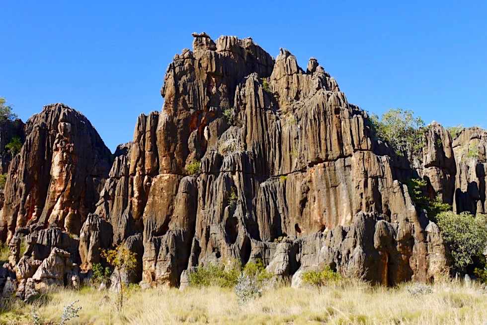 Mimbi Caves nahe Fitzroy Crossing - Blick auf die Kalkstein-Schlucht - Kimberley - Western Australia