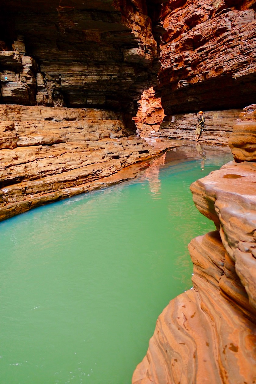 Karijini National Park - Faszinierend schöner Kermits Pool - Pilbara - Western Australia
