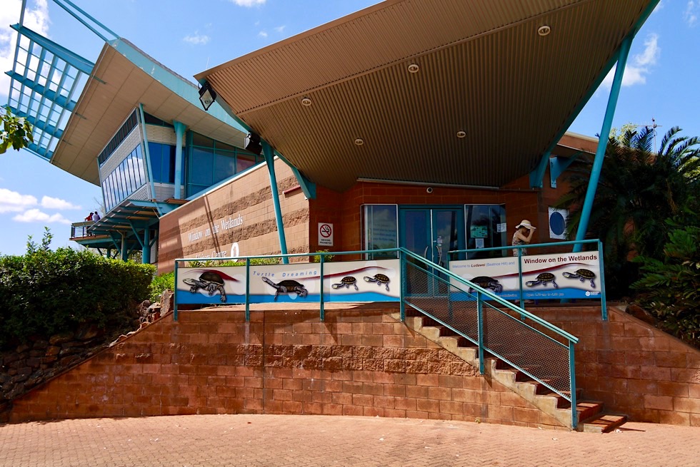 Windows on the Wetlands: tolle Ausstellung im Visitor Centre - Adelaide River - Northern Territory